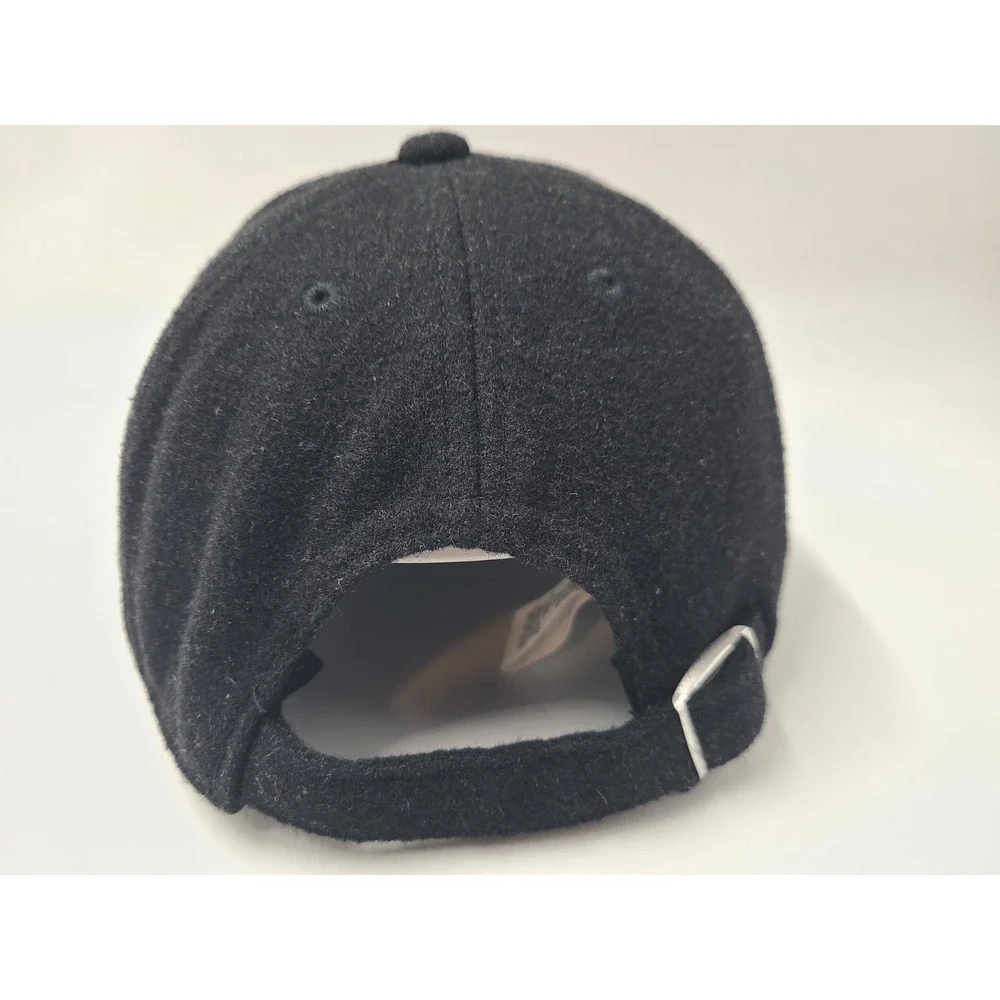 Women Victorias Secret Pink Strapback Adjustable Hat Cap Wool Blend Casual Black